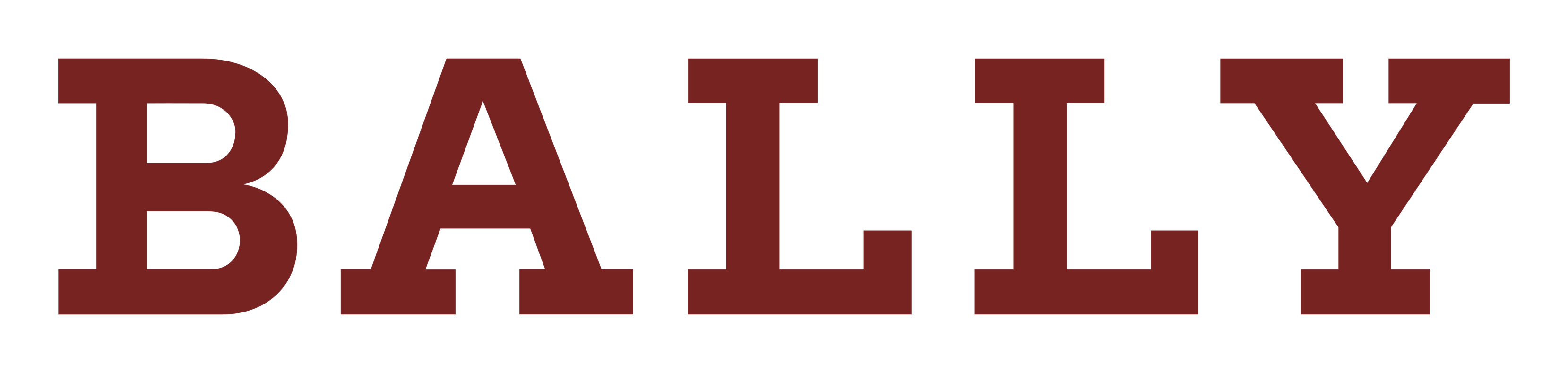 Bally logo on a transparent background