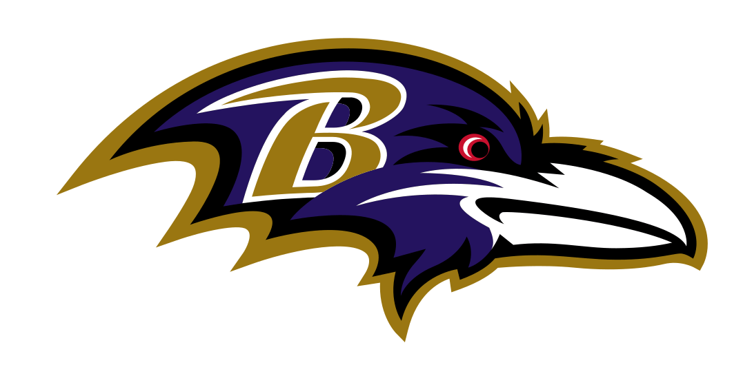 Baltimore Ravens logo on a transparent background
