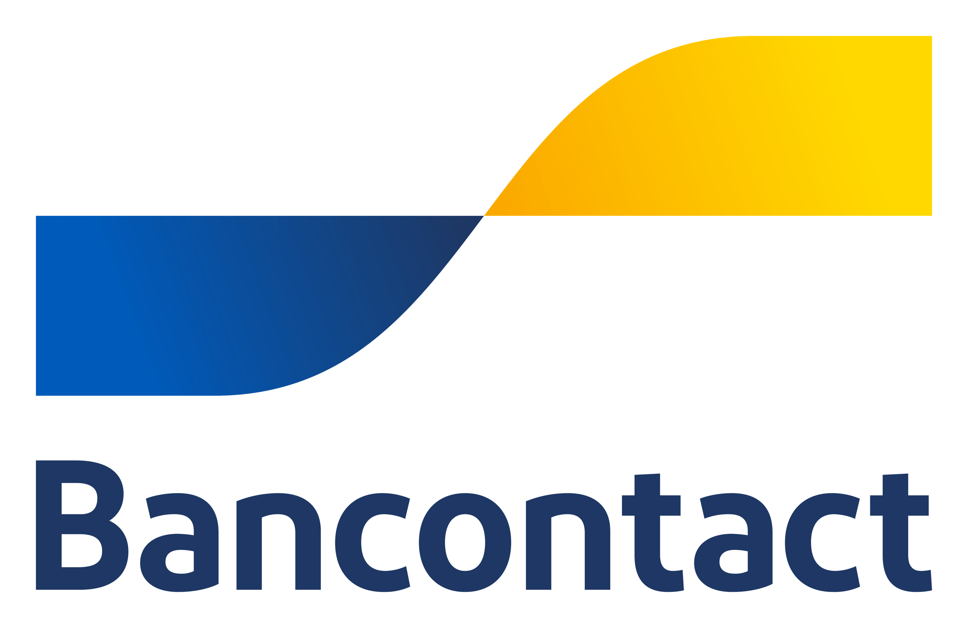 Bancontact logo on a transparent background