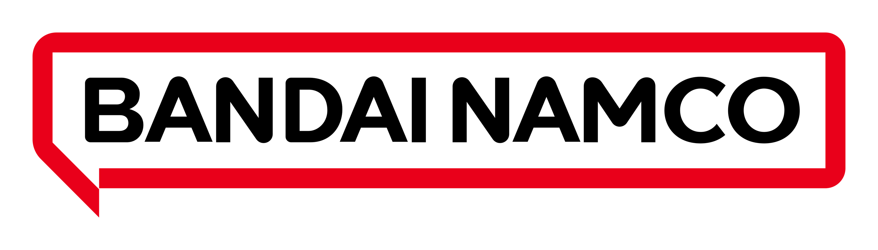 Bandai Namco logo on a transparent background