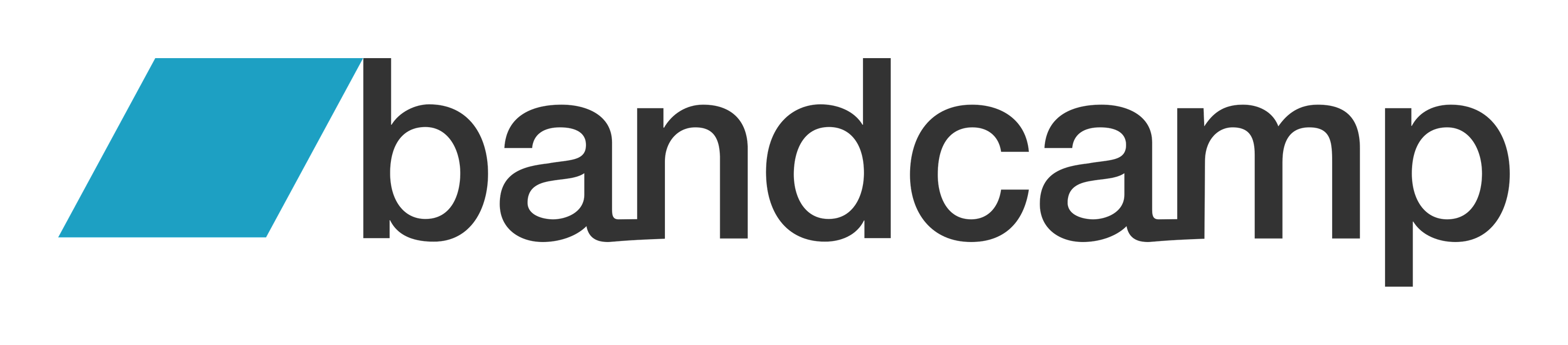 Bandcamp logo on a transparent background