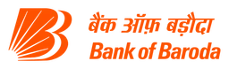 Bank of Baroda logo, wordmark version, on a transparent background