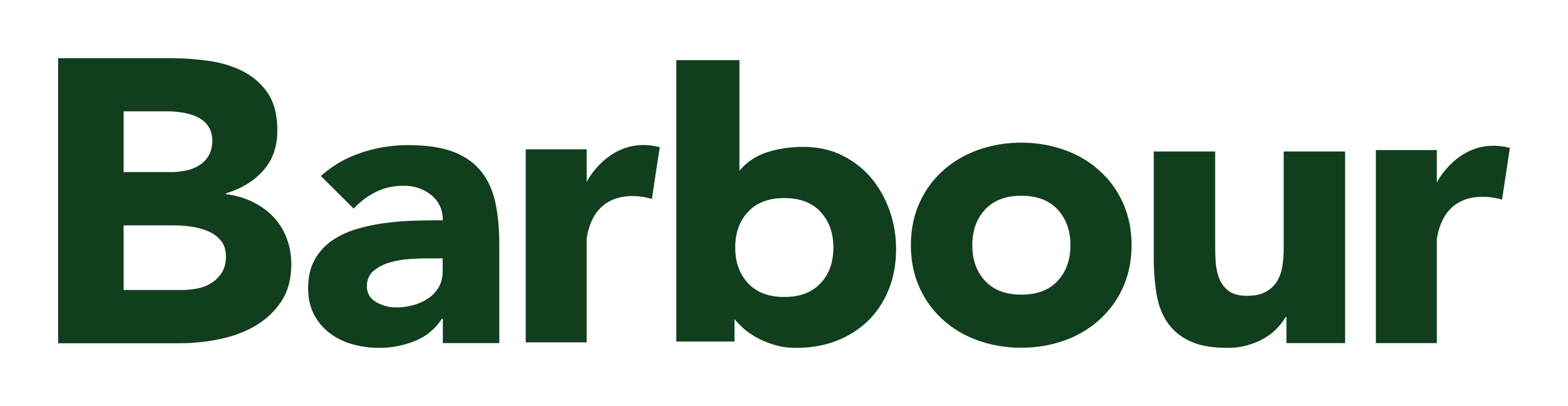 Barbour logo on a transparent background