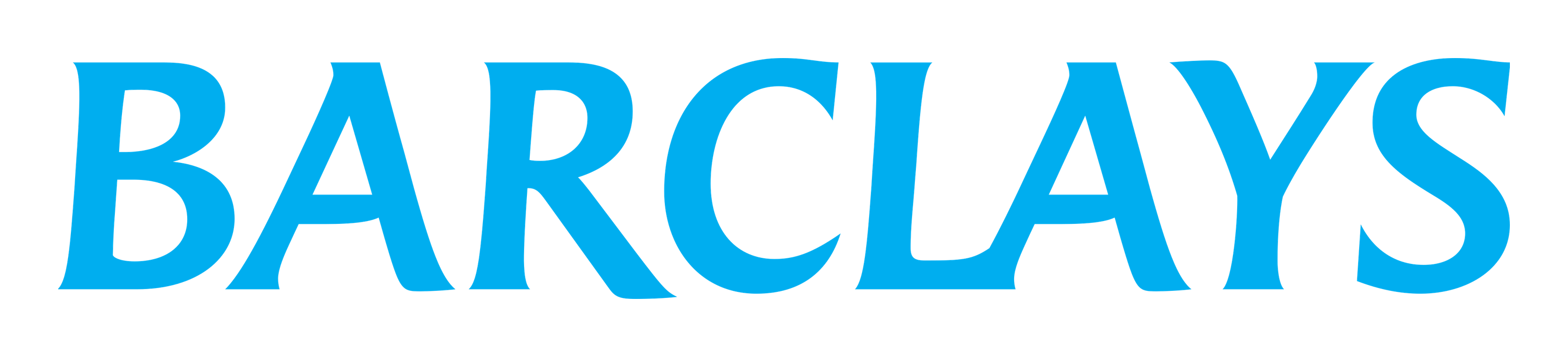 Barclays logo on a transparent background