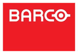 Barco logo, horizontal version, on a transparent background