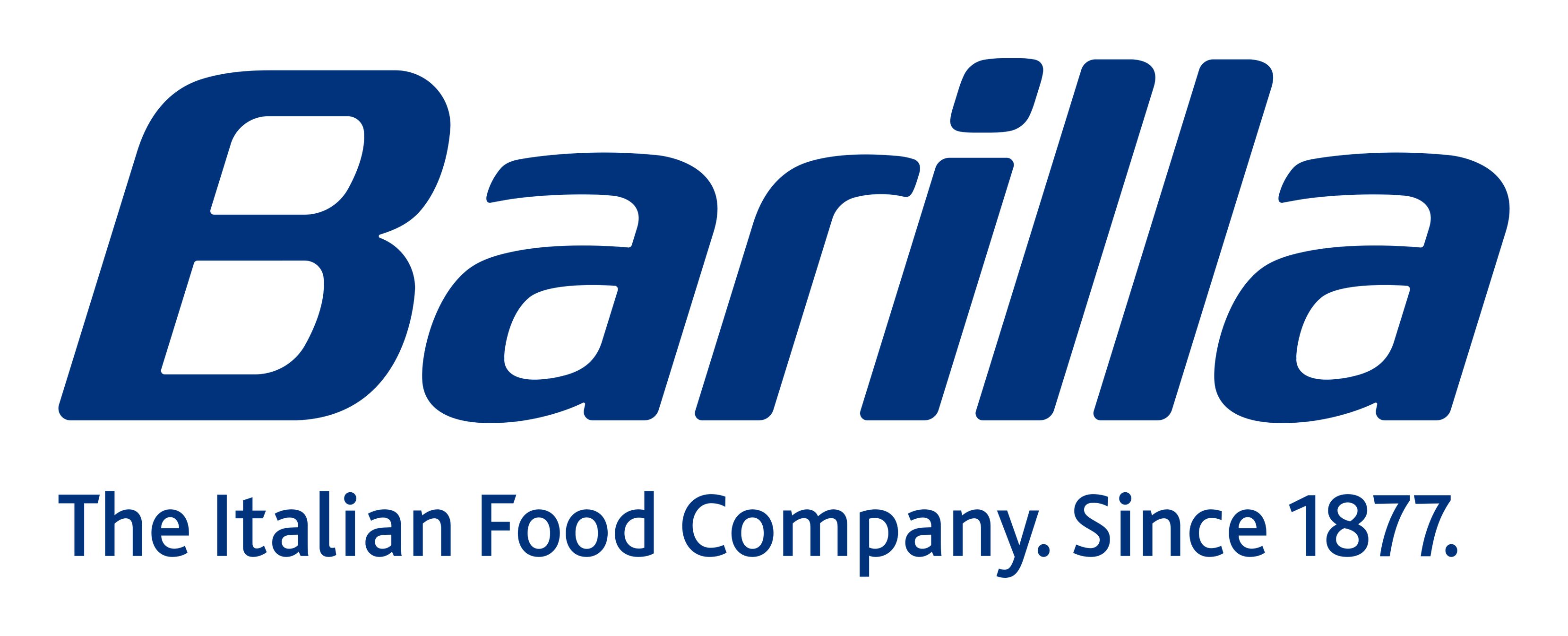 Barilla logo on a transparent background