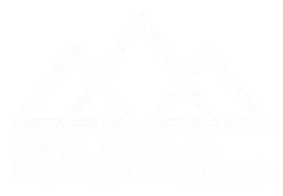 Baseline logo, white version, on a transparent background