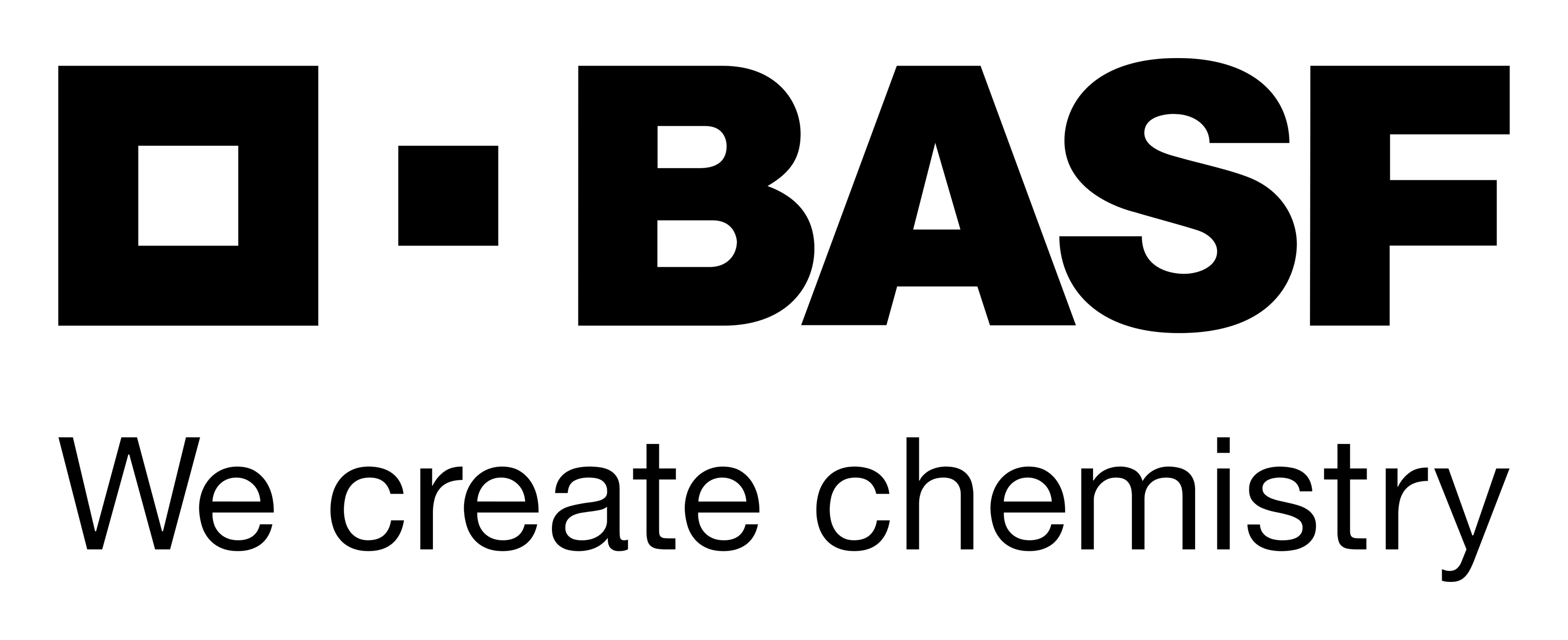 Basf logo on a transparent background