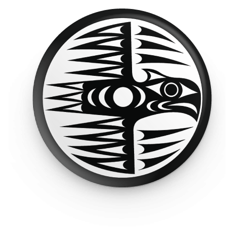 Bassnectar logo, monochrome icon version, on a transparent background