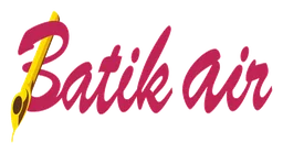 Logo da Batik Air, versão horizontal, em fundo transparente