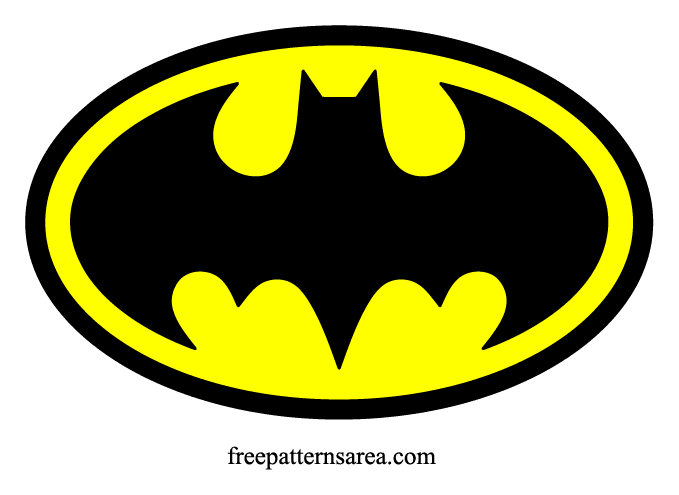 Logo da Batman em fundo transparente