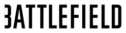 Logo da Battlefield, versão logotipo preto, em fundo transparente