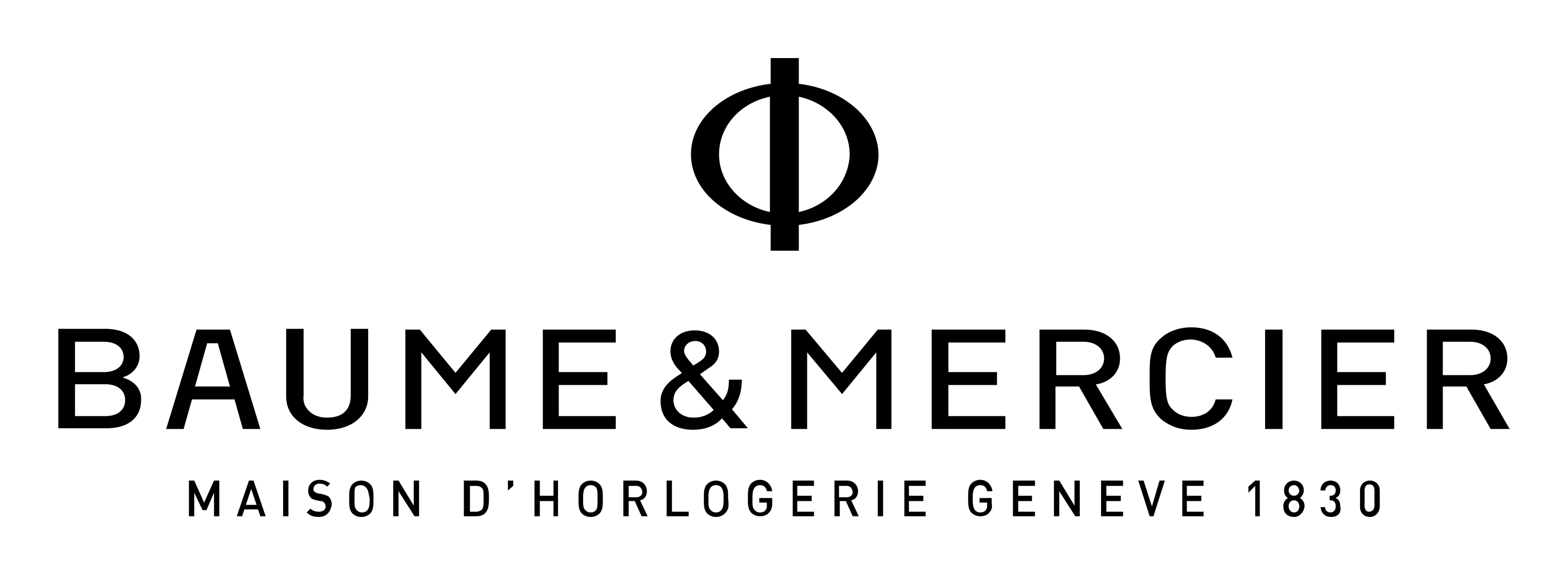 Baume Et Mercier logo on a transparent background