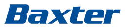 Baxter logo, wordmark version, on a transparent background