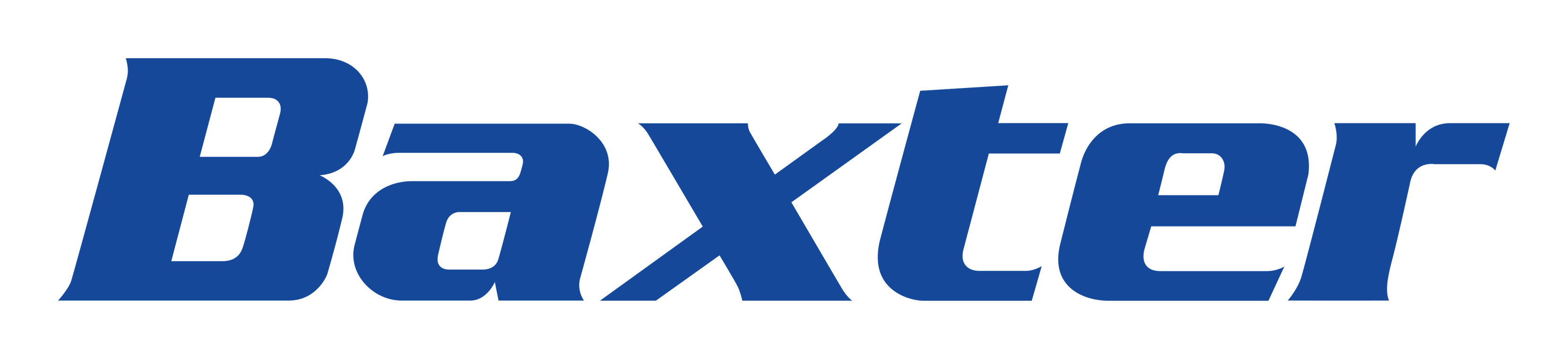 Baxter logo on a transparent background
