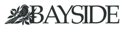 Bayside logo, black wordmark version, on a transparent background