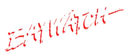 Baywatch logo, wordmark version, on a transparent background