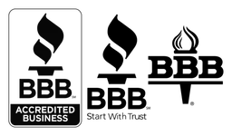BBB logo, black version, on a transparent background
