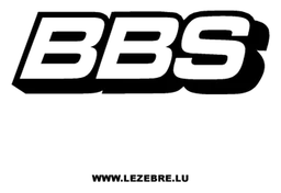 BBS logo, black version, on a transparent background