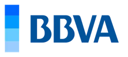 Bbva Compass logo, horizontal version, on a transparent background