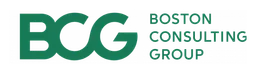 BCG logo, wordmark version, on a transparent background