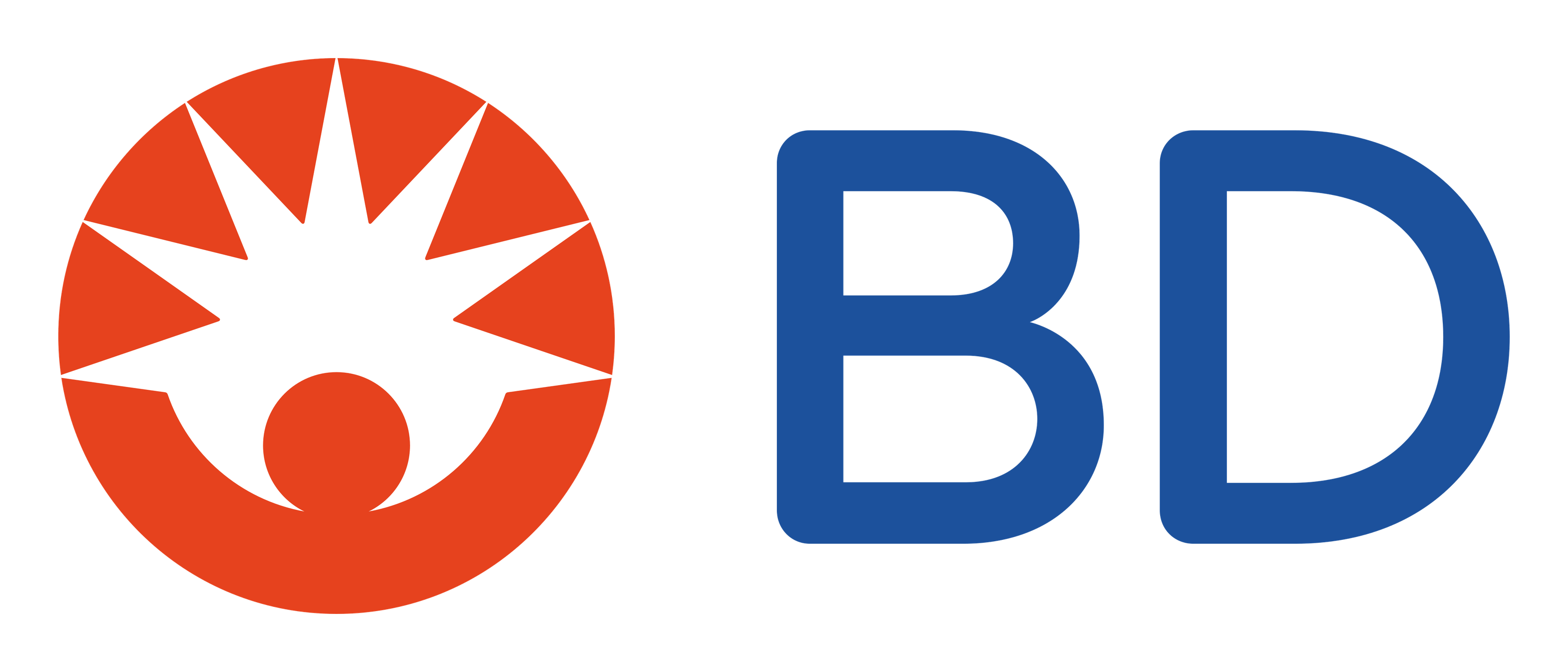 BD logo on a transparent background