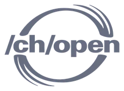 Be Open logo, monochrome version, on a transparent background