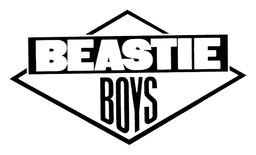 Beastie Boys logo, black version, on a transparent background