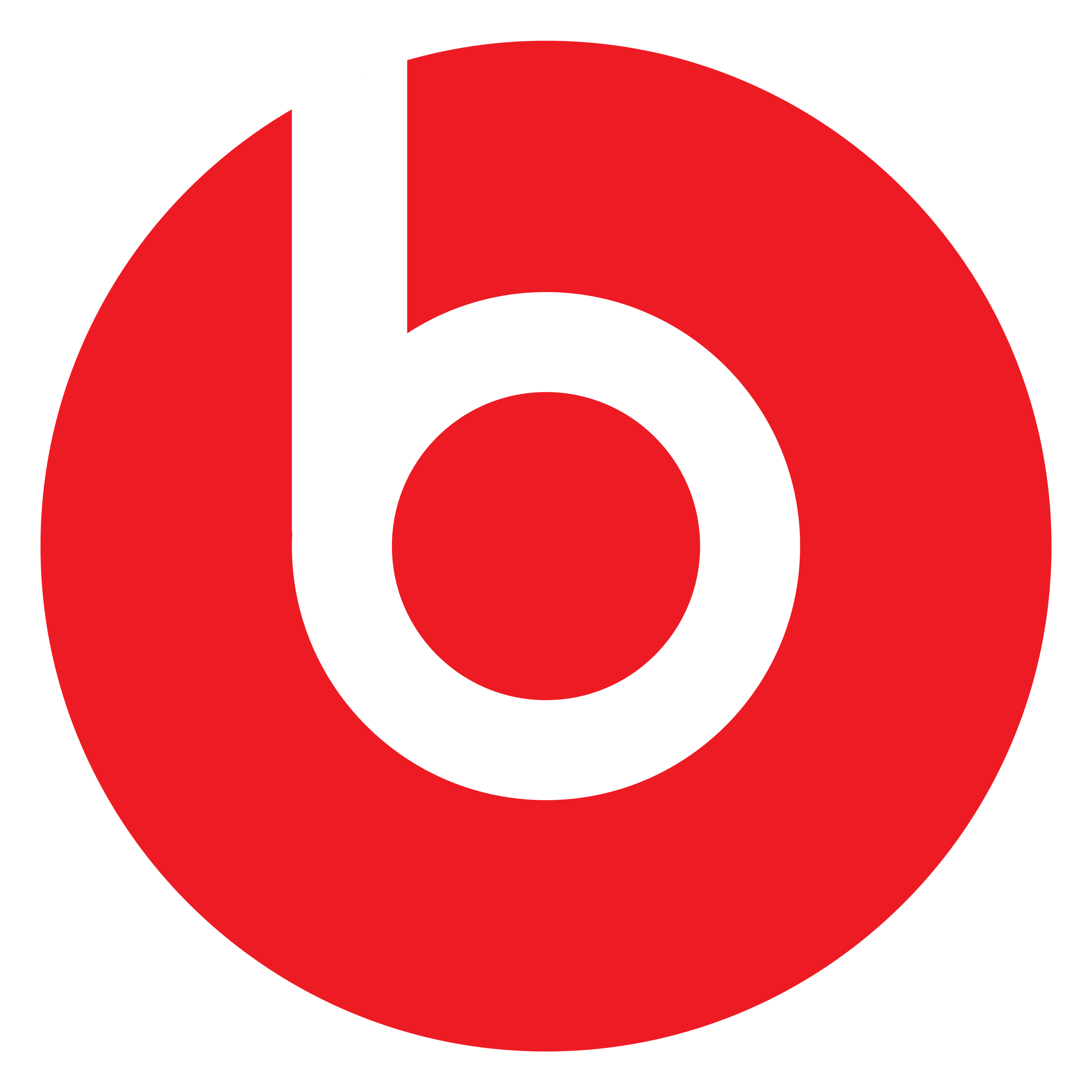 Logo da Beats em fundo transparente