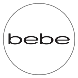 Bebe logo, monochrome icon version, on a transparent background