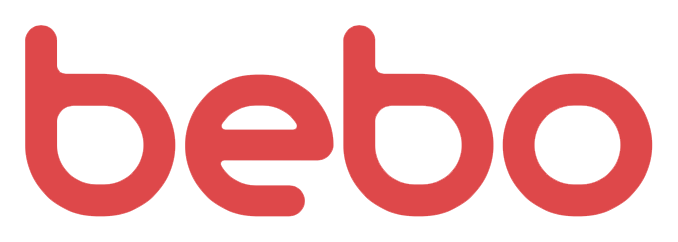 Bebo Logo auf transparentem Hintergrund