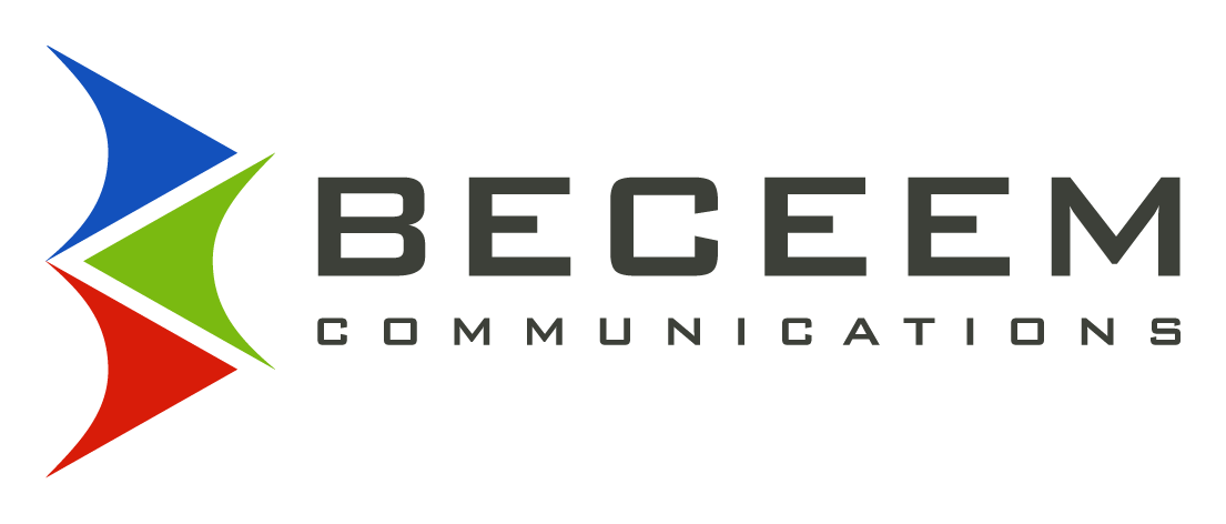Beceem logo on a transparent background