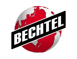 Bechtel logo, horizontal version, on a transparent background