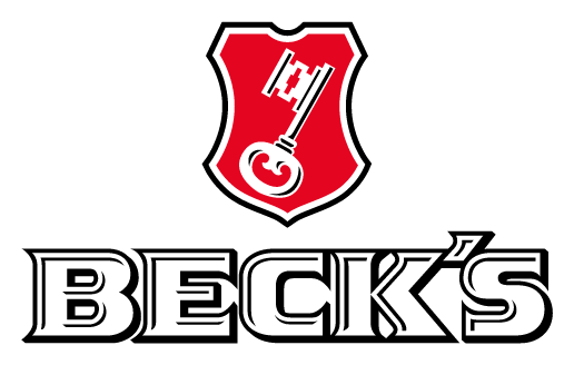 Becks logo on a transparent background