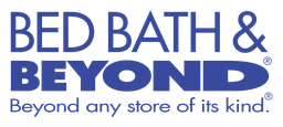 Bed Bath and Beyond logo, horizontal version, on a transparent background