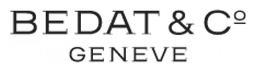 Bedat and Co logo, white icon version, on a transparent background