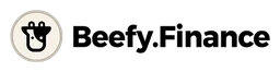 Beefy Finance logo, black wordmark version, on a transparent background