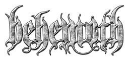 Behemoth logo, monochrome version, on a transparent background