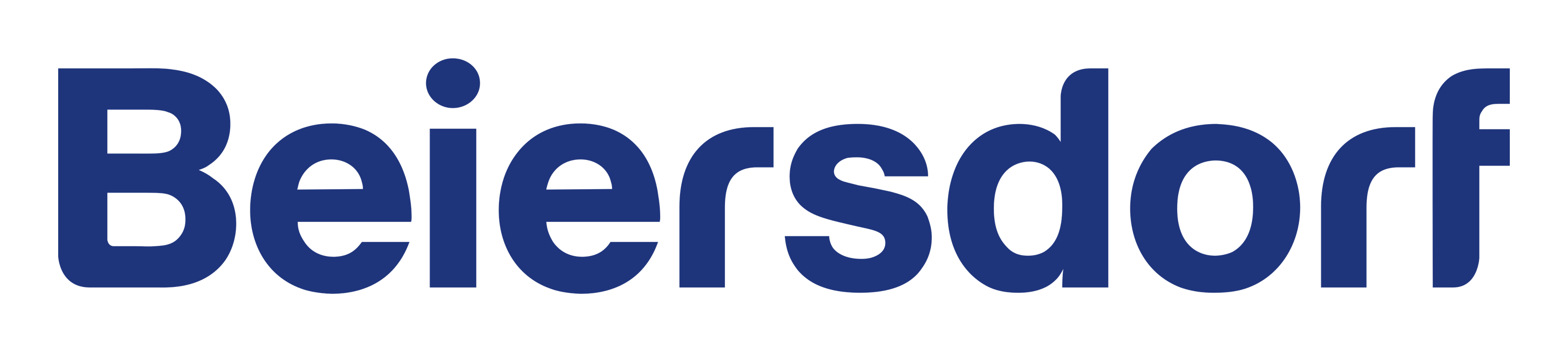 Beiersdorf logo on a transparent background