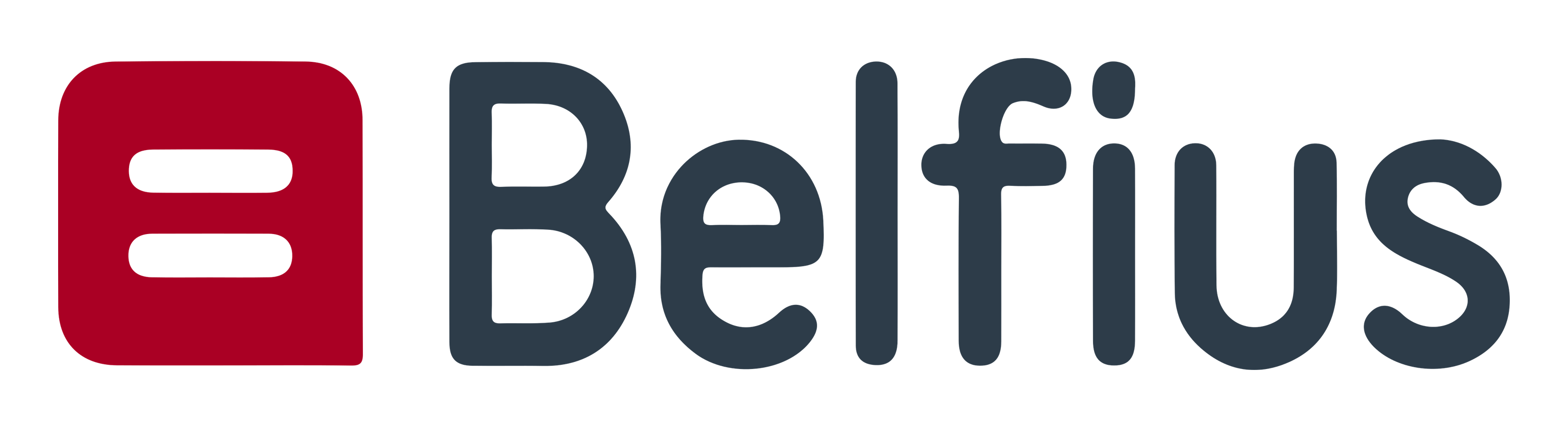 Belfius logo on a transparent background