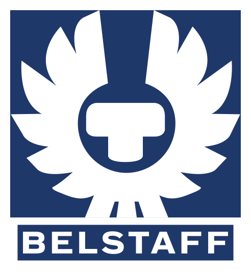 Belstaff logo on a transparent background