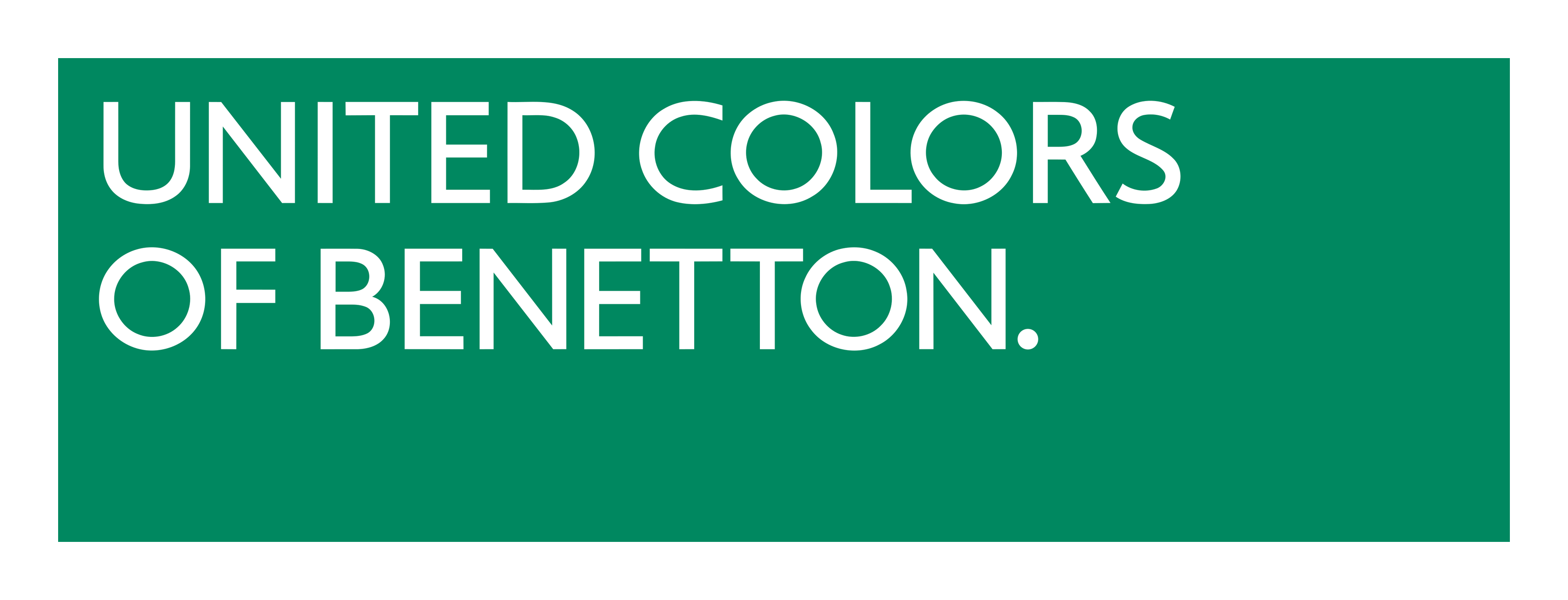 Benetton logo on a transparent background