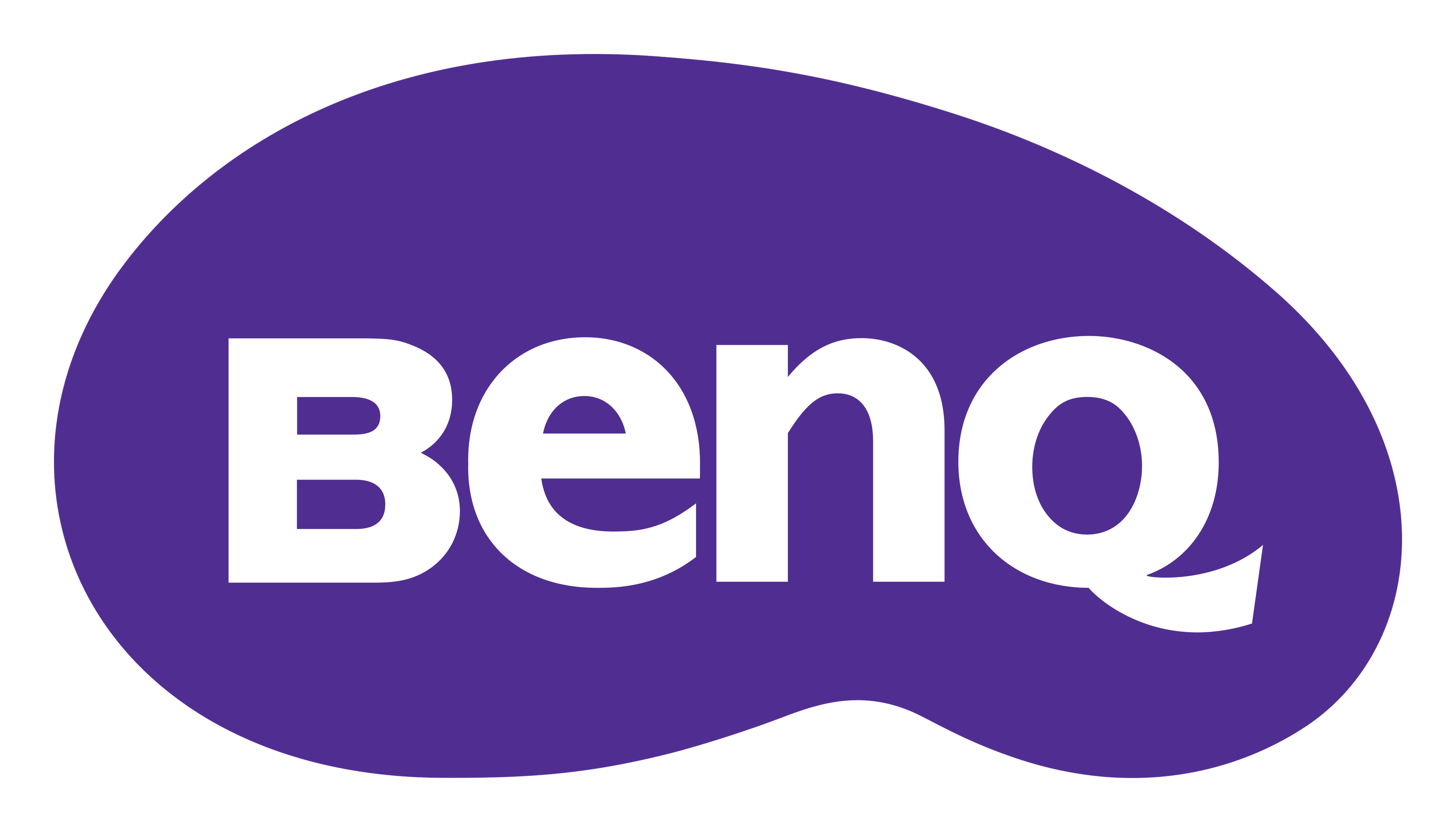Benq logo on a transparent background