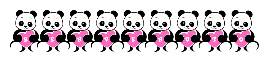 Benvenuto logo on a transparent background