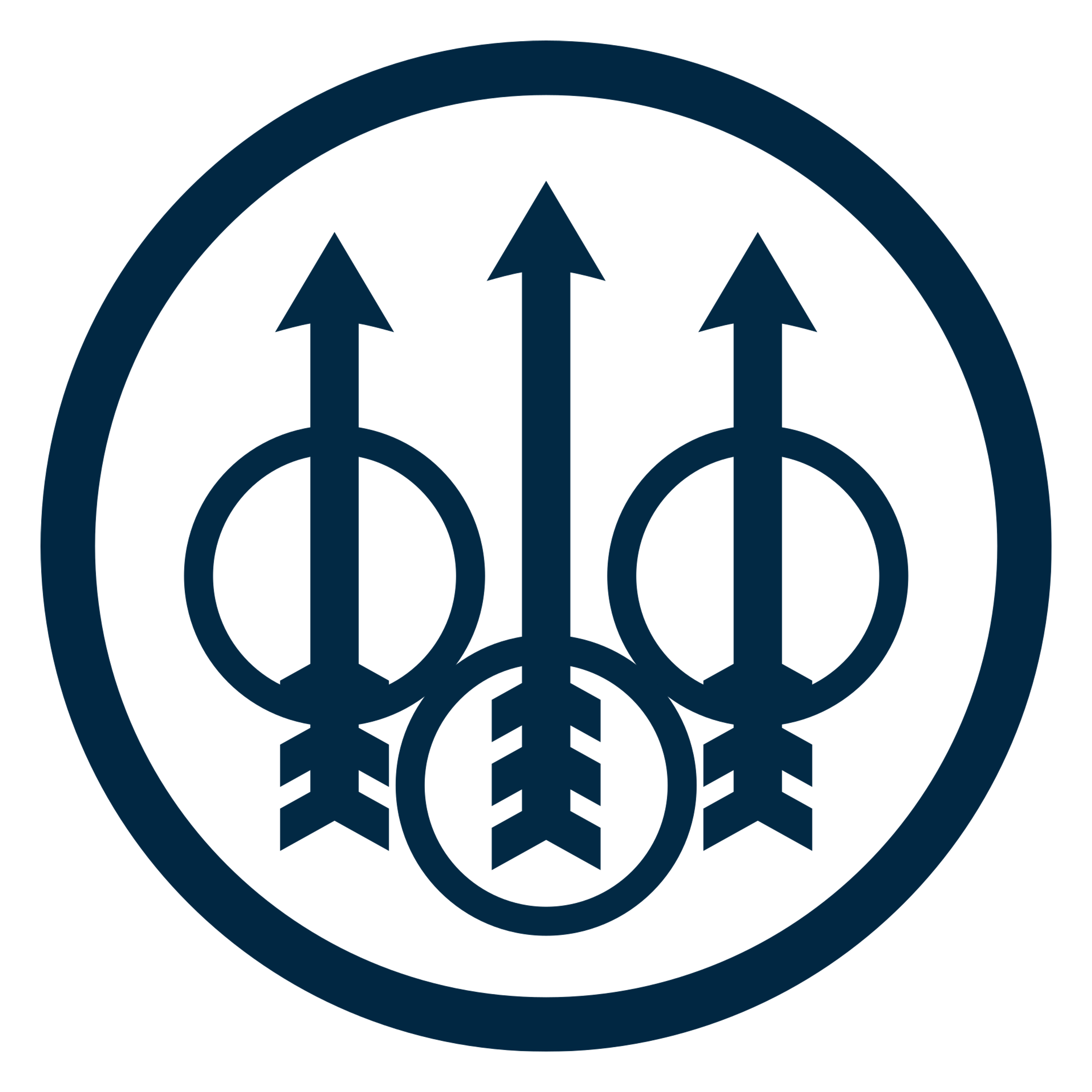 Beretta logo on a transparent background