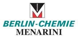 Berlin Chemie logo, horizontal version, on a transparent background