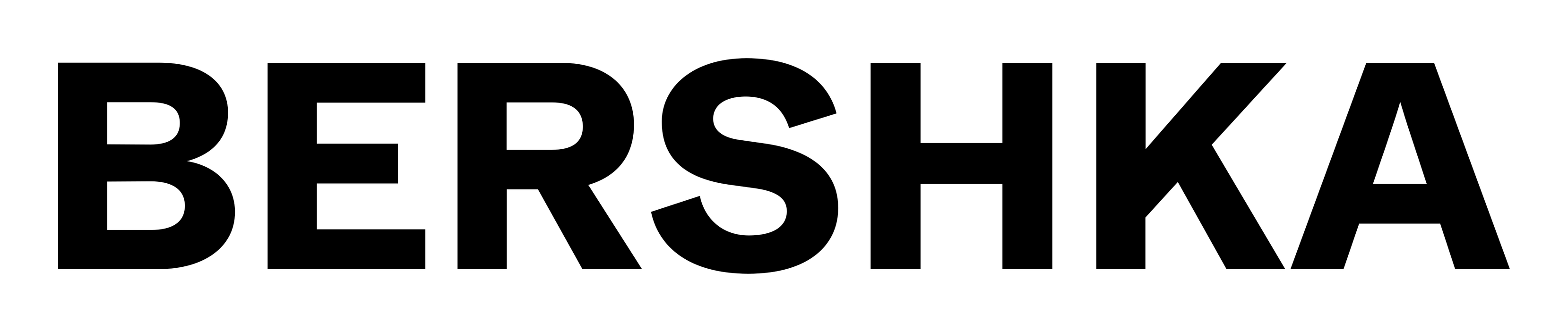Bershka logo on a transparent background
