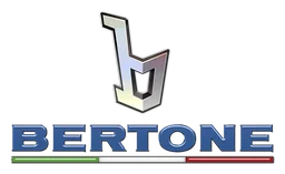 Bertone logo, horizontal version, on a transparent background