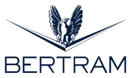 Bertrams logo, horizontal version, on a transparent background