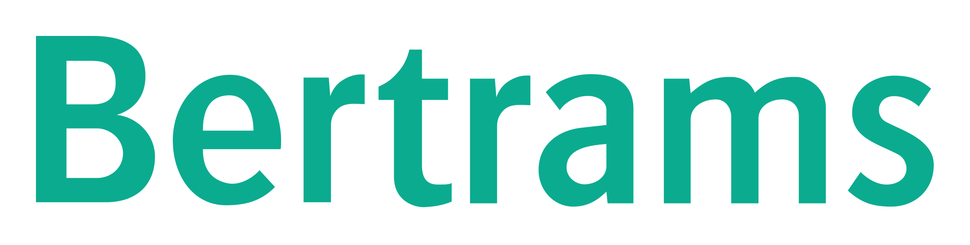 Bertrams logo on a transparent background